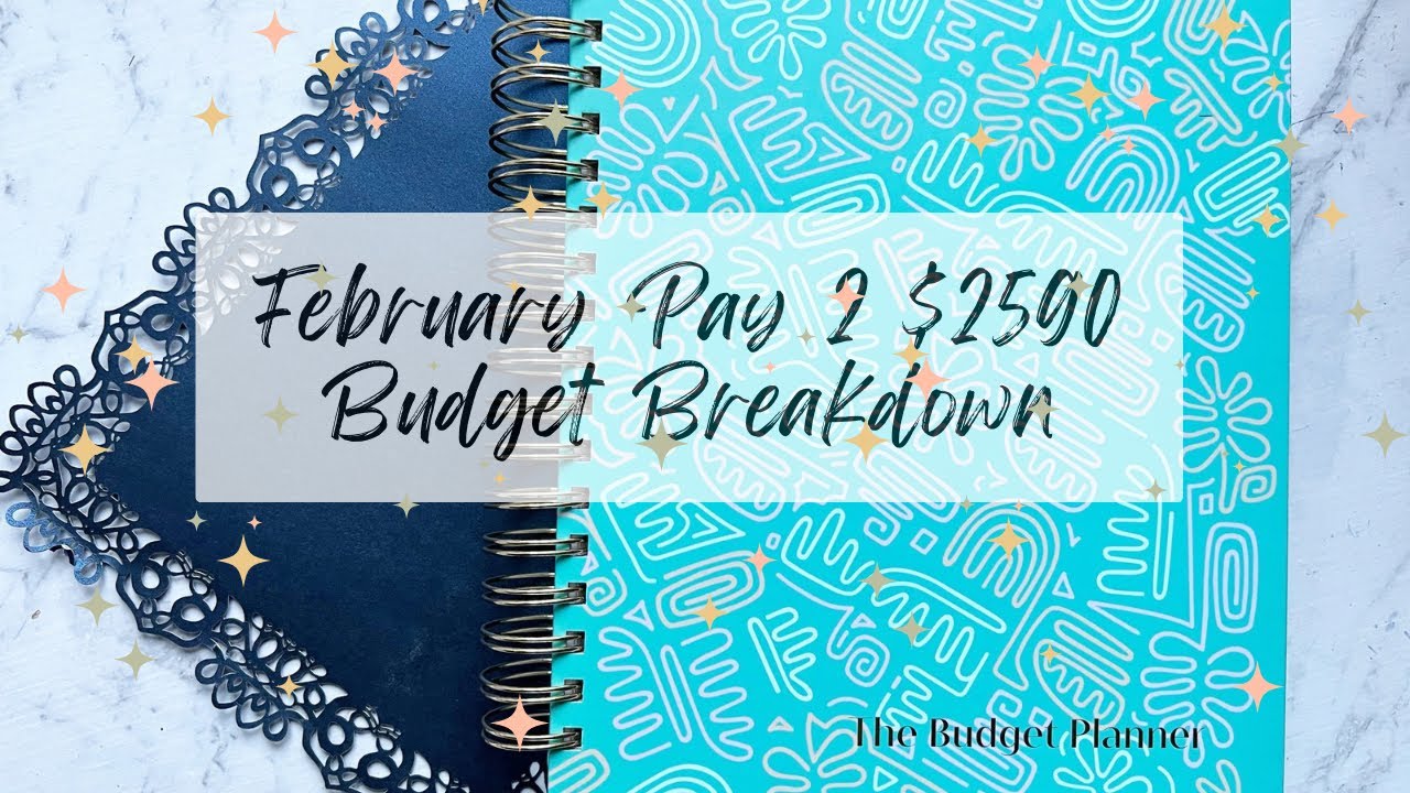 Составляем бюджет: 2590 долларов | Зарплата за февраль 1 #aussiecashstuffing #budgeting #budgetwi...