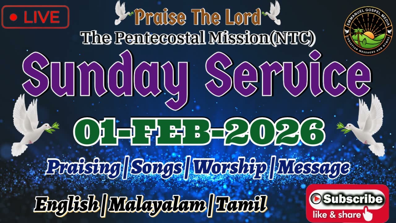 TPM Sunday service 01-Feb-2026