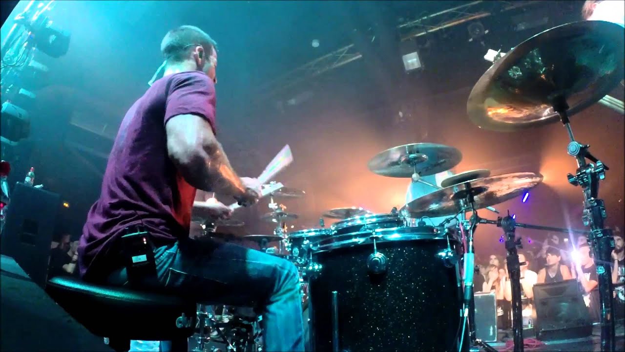 Matt Greiner from August Burns Red: Martyr live @ Madrid 5/10/15