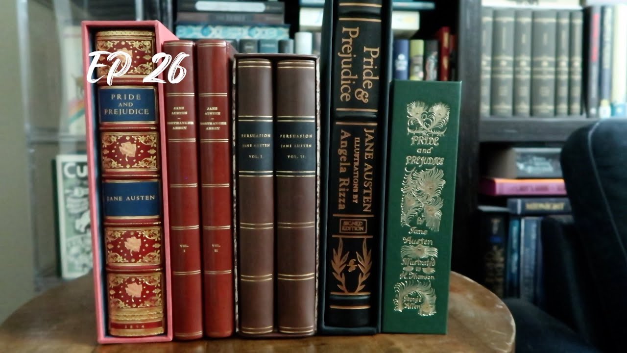Episode 26: The Most Beautiful Jane Austen Books with Leather Bindings