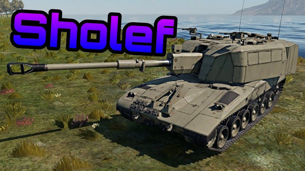 Sholef – 155мм Фугасница на Шасси Меркавы —Секретное Оружие в War Thunder Mobile
