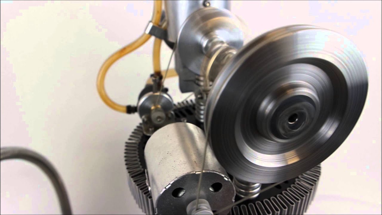 Stirling Engine Charges Phone