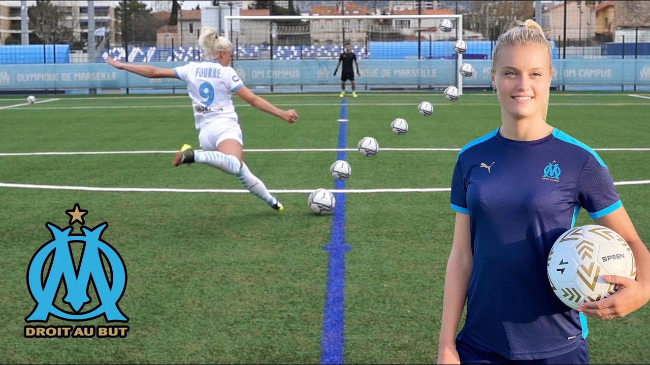 J'AFFRONTE ADÉLIE FOURRÉ, ATTAQUANTE DE L'OM (Elle va vous choquer !)