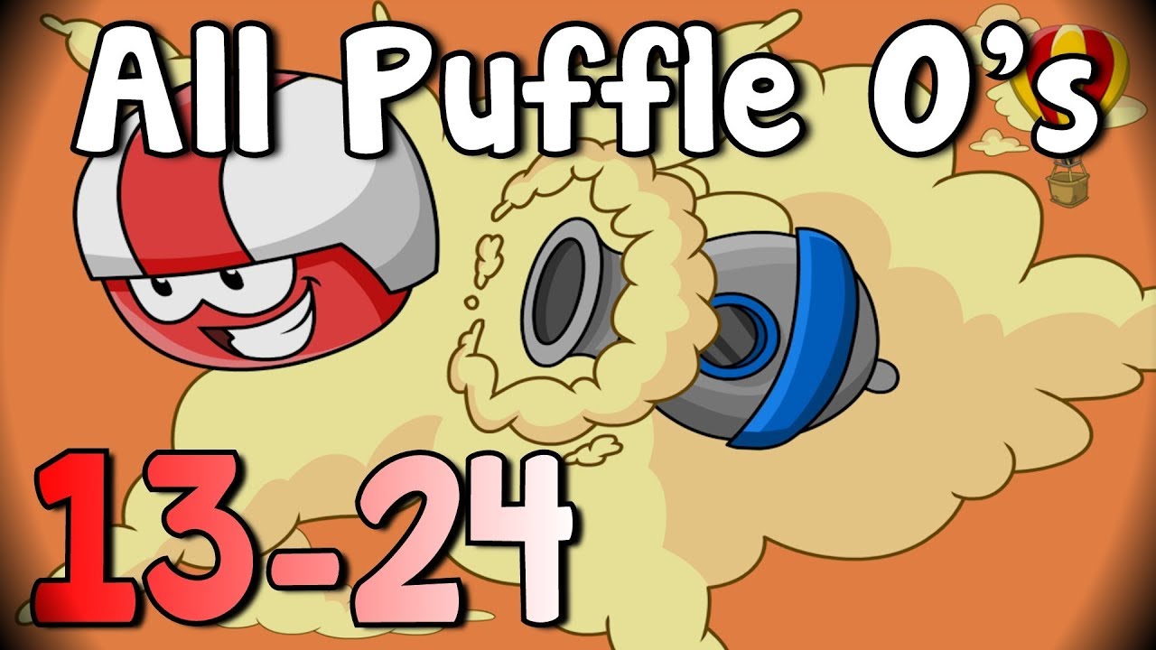 Club Penguin Puffle Launch All Puffle O's Soda Sunset Levels 13-24