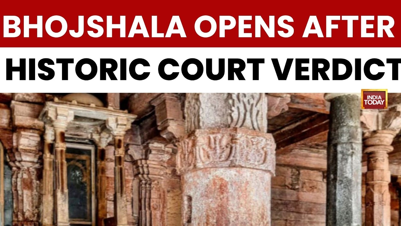 Inside Bhojshala One Day After Verdict | Exclusive Temple Visuals And Ground Report