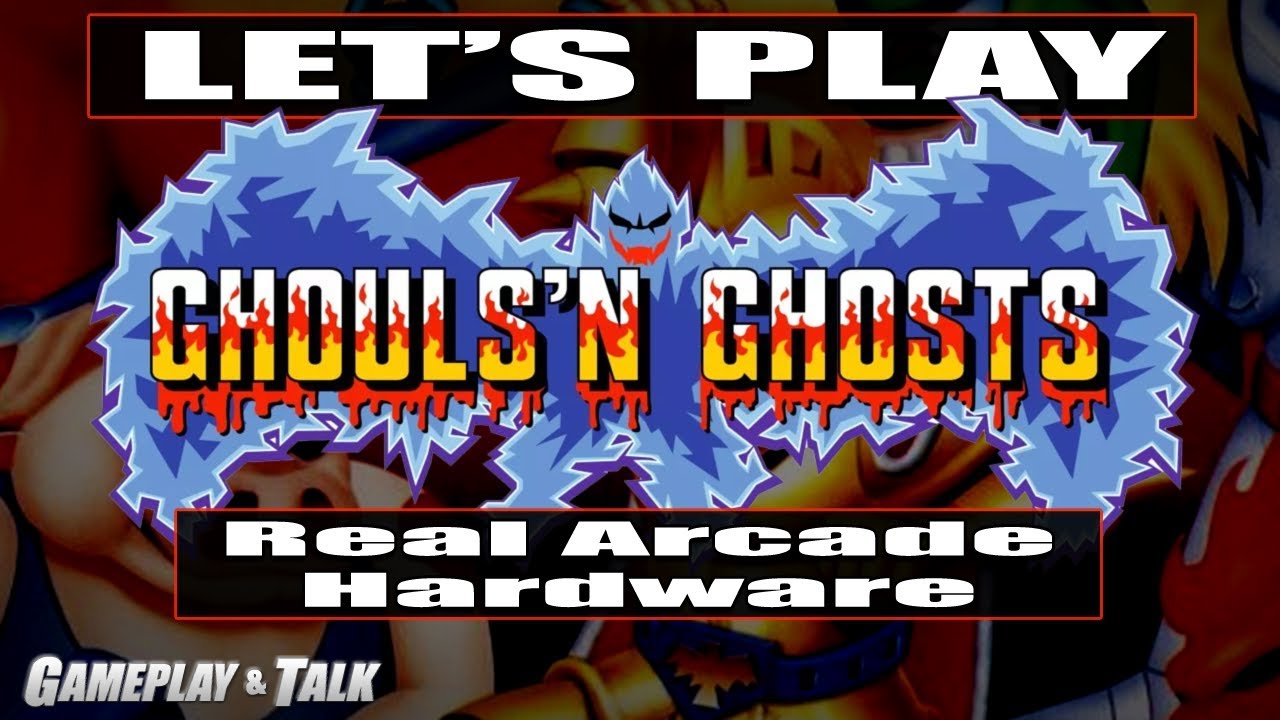 Ghouls 'n Ghosts Full Playthrough (Arcade) | Let's Play #359 - Hard Mode, Real Arcade Hardware