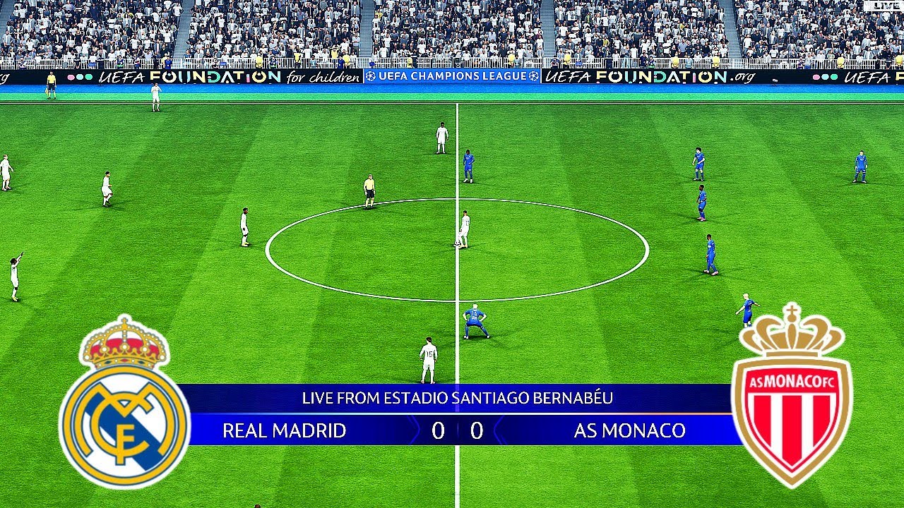 Real Madrid vs AS Monaco | UEFA Champions League | Epic Matchday | FC 26 - PS5 PRO [4K]