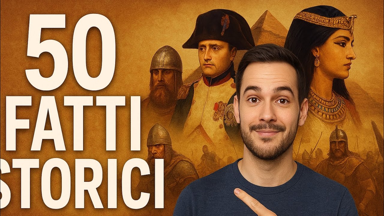 50 FATTI STORICI CHE TI LASCERANNO A BOCCA APERTA 