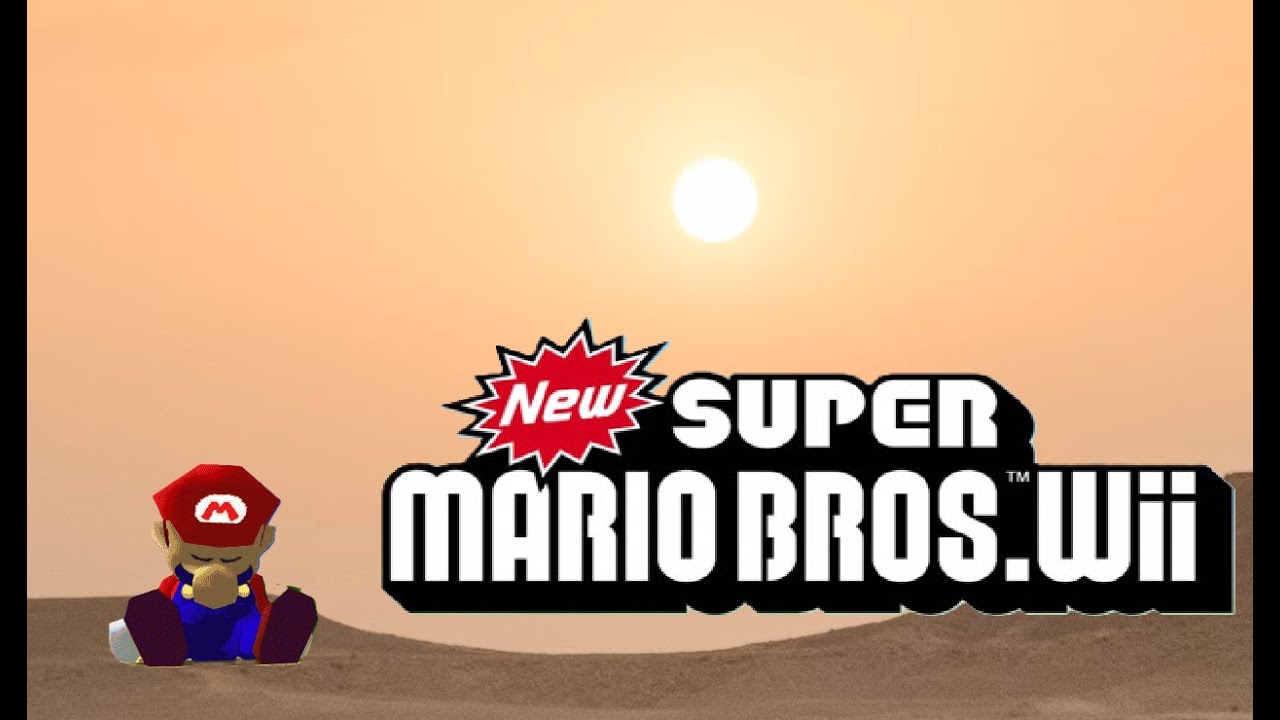 The Desert was tiring in NSMBW