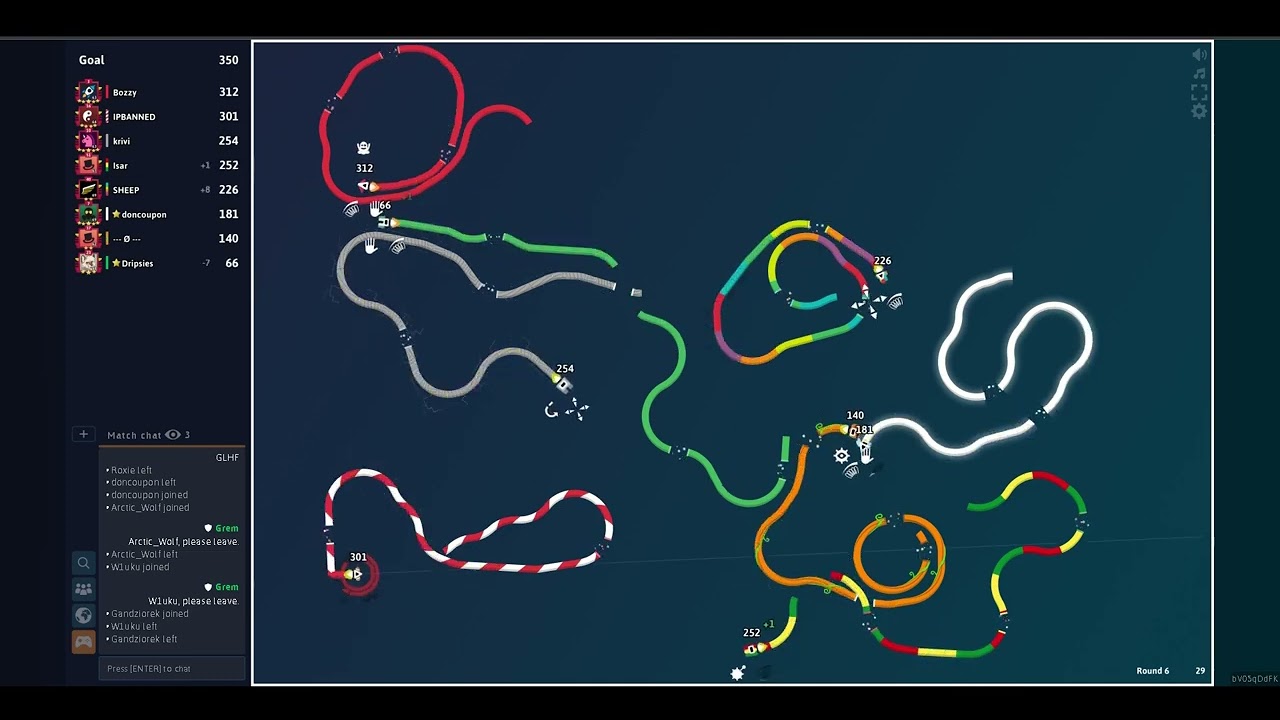 Curve Fever Pro | Official Gem Rush Tournament | 13.02.22