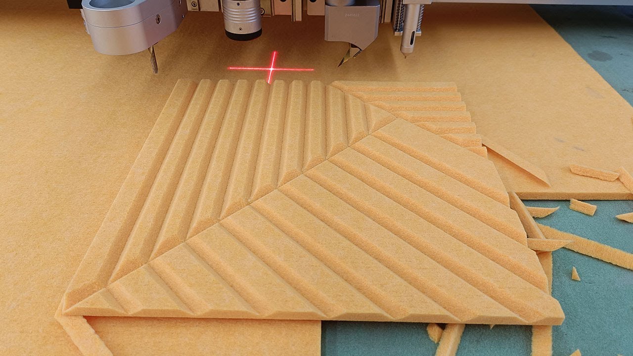 AMOR PET Felt Panel Cutting Machine | Acoustic Panel Cutting Machine