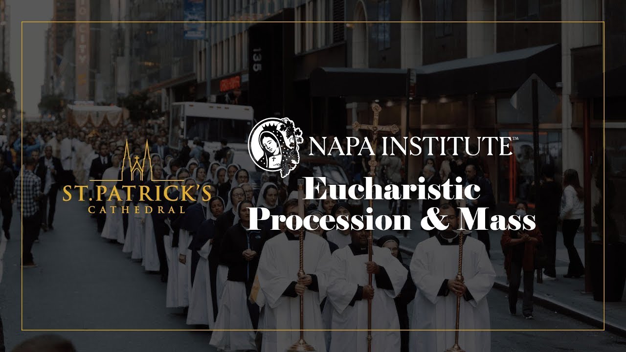 Napa Institute Eucharistic Procession & Mass - October 14th 2025
