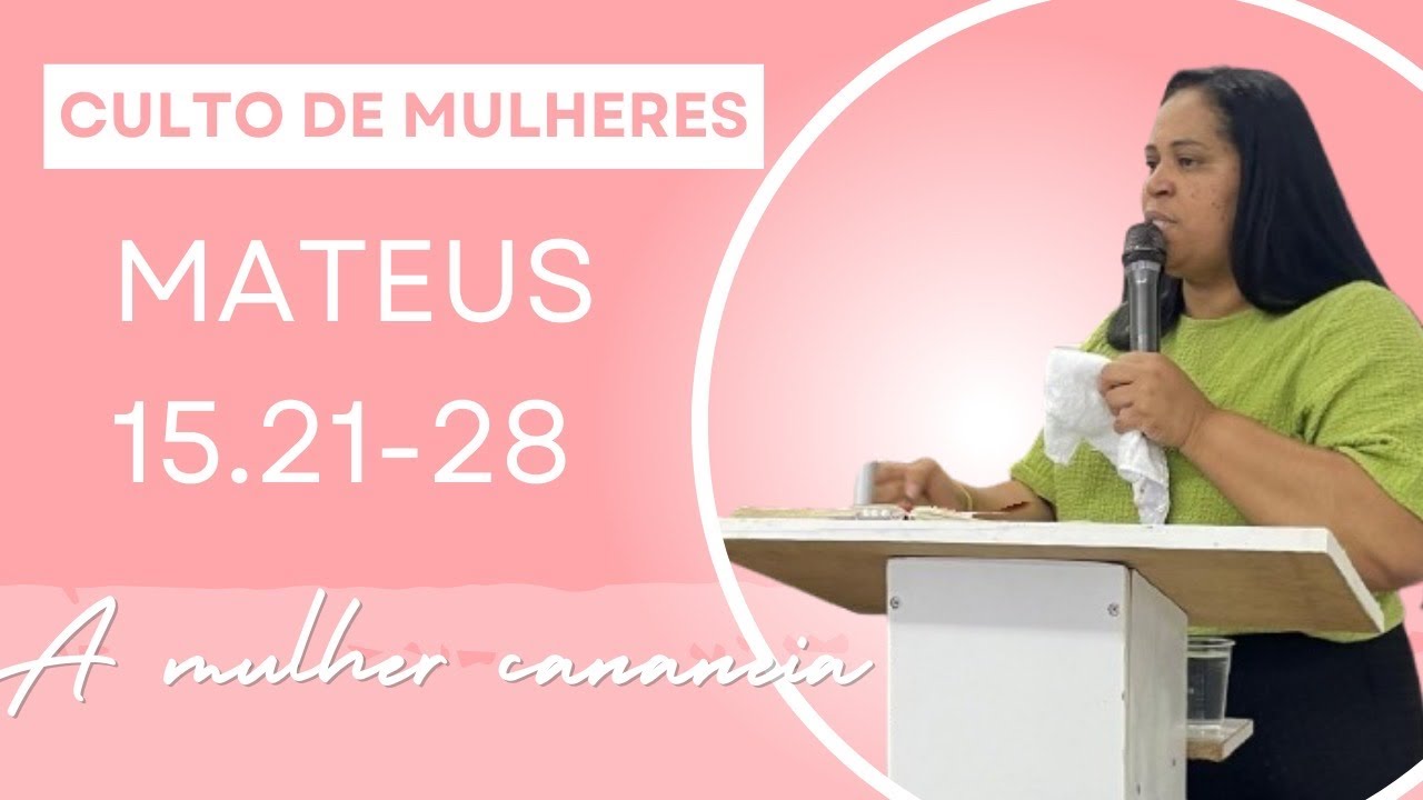 CULTO DE MULHERES - MISS. ELISANGELA 
