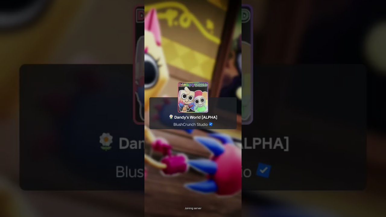 Playing dandy world until I had to go to the doctor 