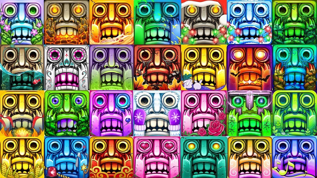 TEMPLE RUN 2 ALL MAPS