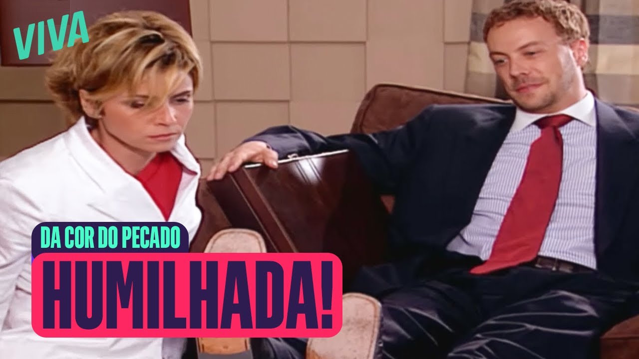 CHANTAGEM! TONY OBRIGA BÁRBARA A TIRAR SEUS SAPATOS | DA COR DO PECADO