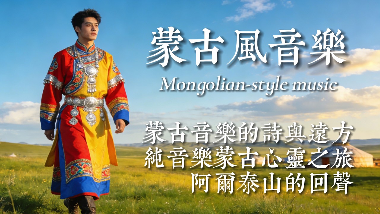 蒙古族療癒音頻專場｜呼麥吟唱 × 阿爾泰山的回聲｜流淌的馬頭琴聲 × 風吹草浪 | 蒙古音樂的詩與遠方 | 深度工作、閱讀、創作背景音樂 | 世界音樂 | #民歌 #放鬆音樂 #蒙古音樂