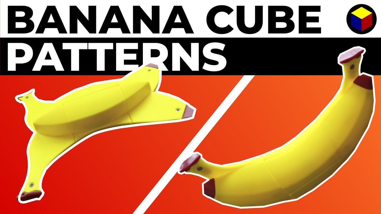TOP 5 BANANA CUBE PATTERNS // Banana Cube Pattern Tutorial