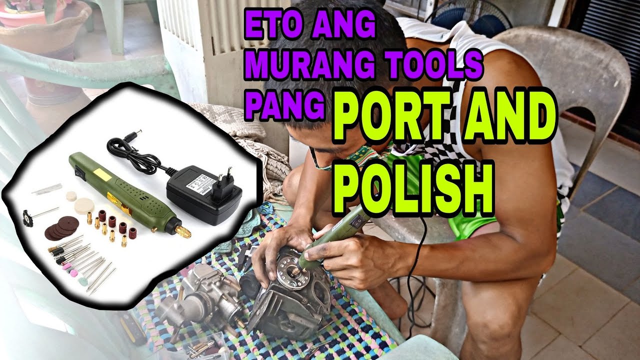 Buhay DIY - Murang Tools para sa mga DIY Port and Polish na Part ng ating Motor | MINI DIE GRINDER