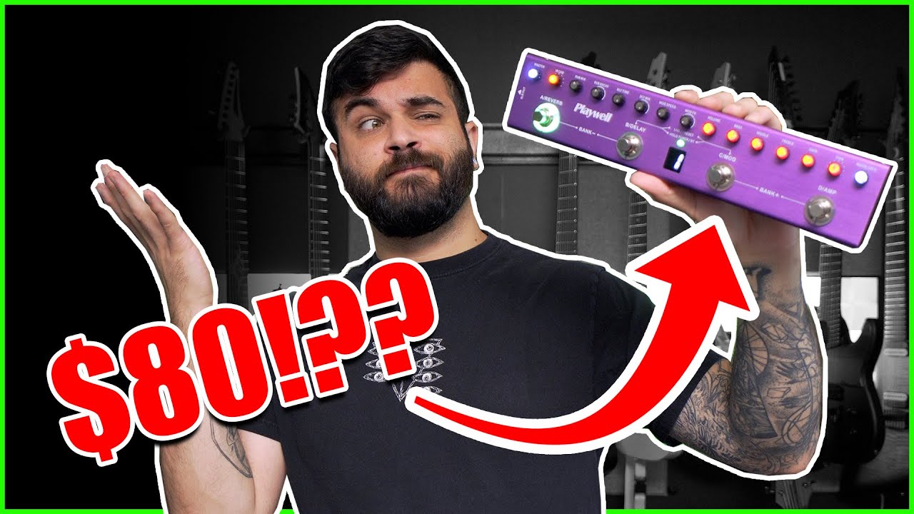 Can The CHEAPEST MultiFX Guitar Pedal Sound Heavy!?... (Tank-G Demo)