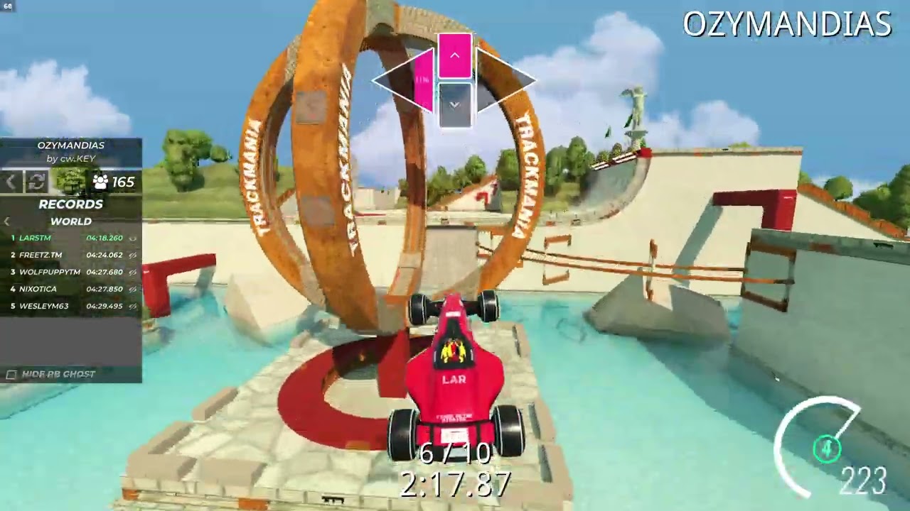 OZYMANDIAS Trackmania RPG Map | WR by LarsTM | GPS | Gameplay | Let's play | Discovery