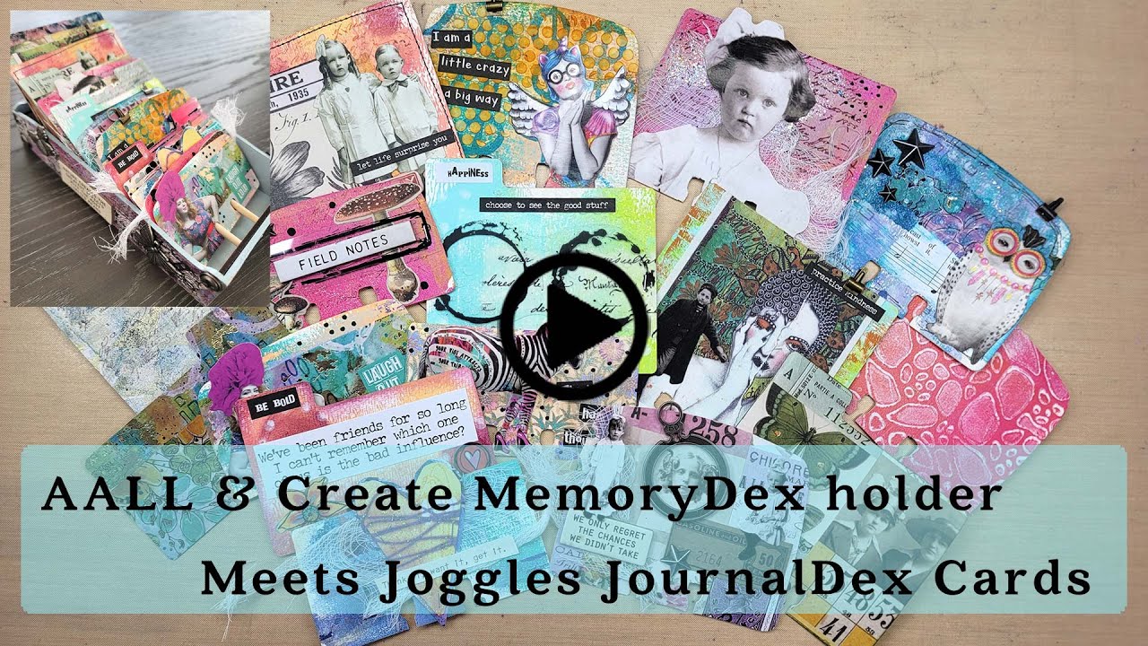 AALL & Create MemoryDex Card Holder Meets Joggles JournalDex Cards For A Creative Good Time!