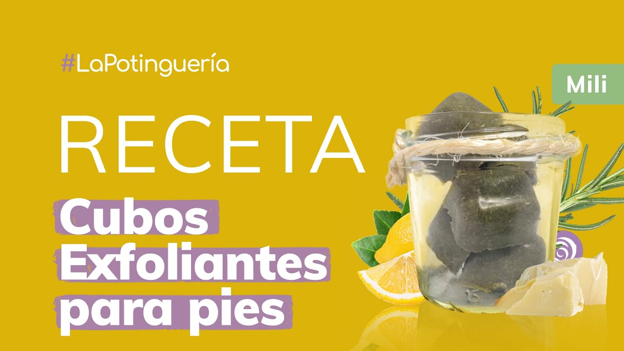 Cómo hacer Cubos Exfoliantes Caseros para pies | Cosmética Casera y Natural - Jabonarium #LP