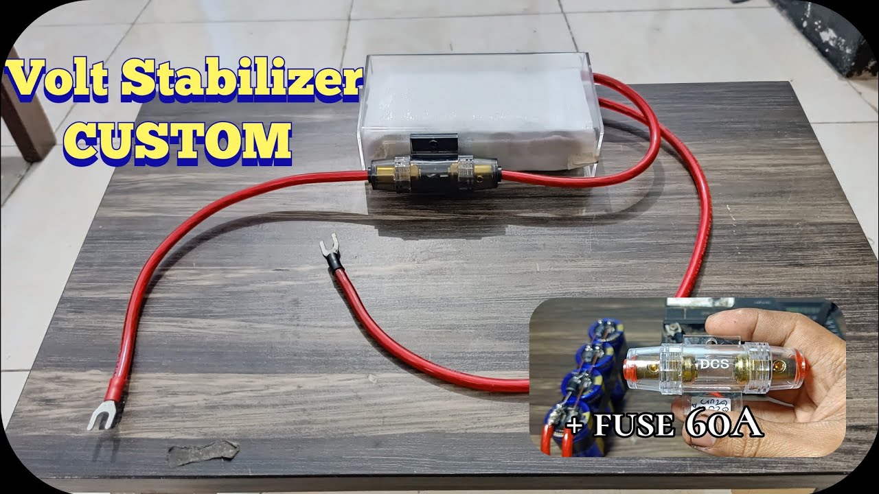 Membuat Volt Stabilizer kedua untuk AGYA GR SPORT 2022