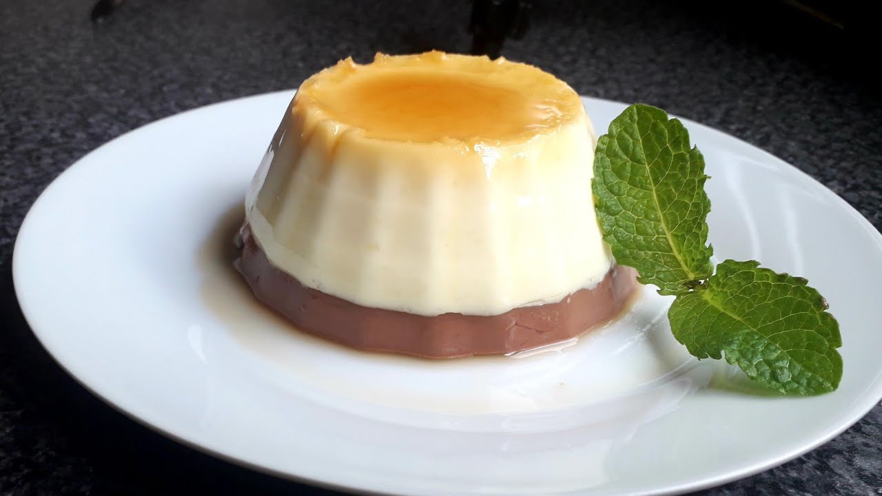 Esto es un pecado‼|flan de dos chocolates|postre rápido y fácil