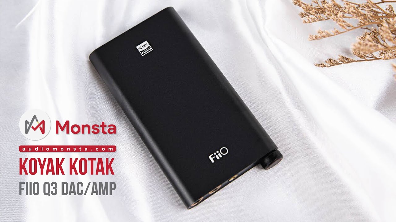 FiiO Q3 Portable USB DAC/AMP with THX AAA Balance 4.4 Output