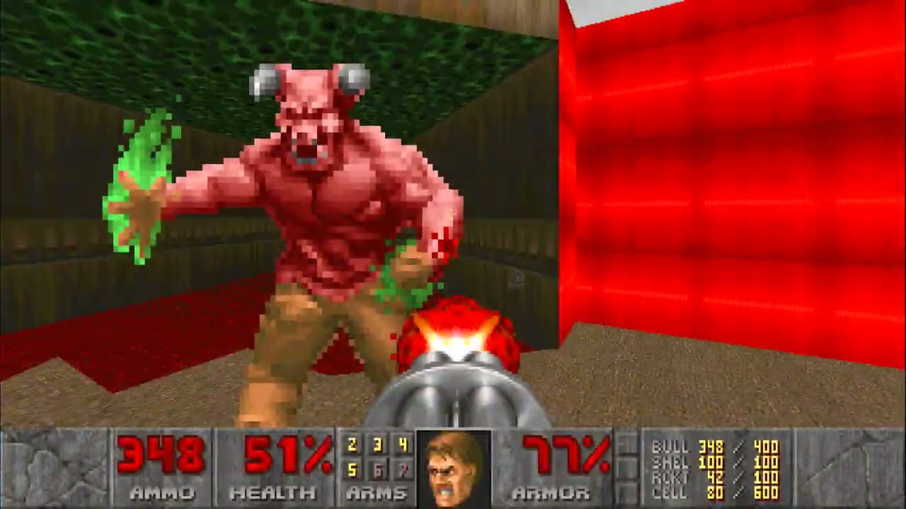 First DOOM Ultra Violence: Time For Shooty McShooterson