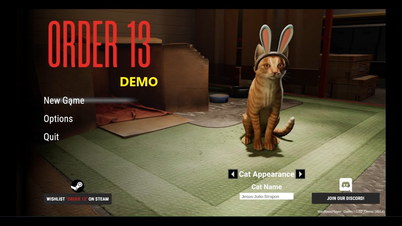 ORDER 13 (DEMO)