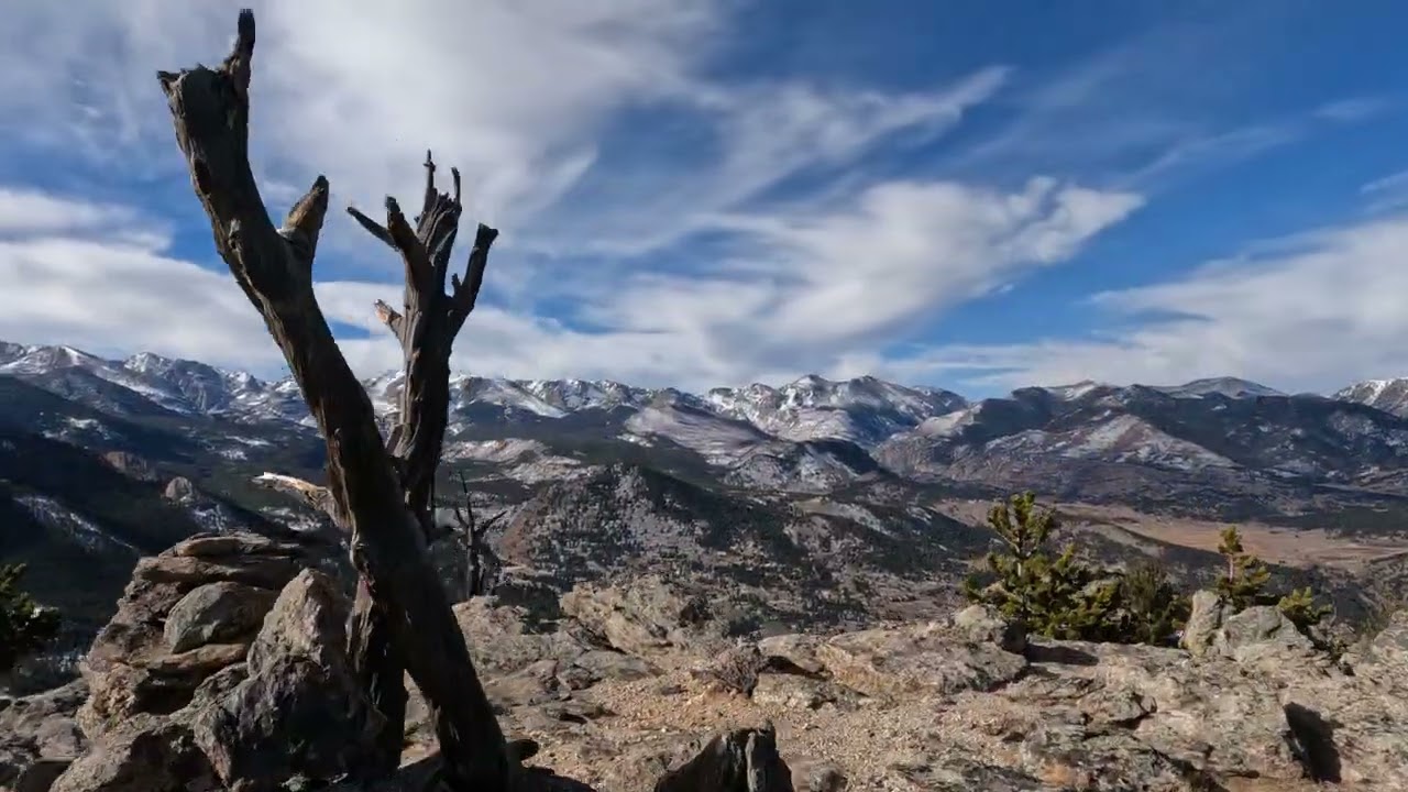 Lily Mountain and Rams Head Mountain, Teddy's Teeth, Roosevelt National Forest, Estes Park, Colorado