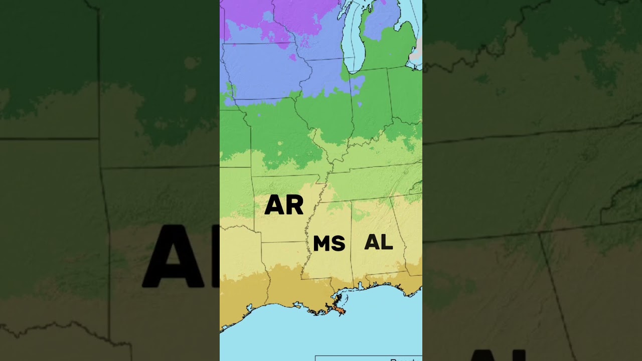 The USDA Plant Hardiness Map was just released this past week. #plants #globalwarming #climatechange