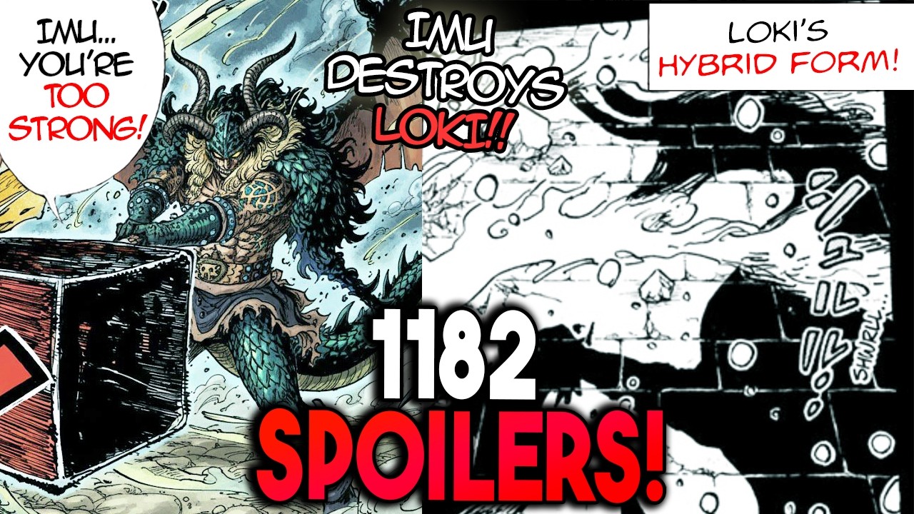 HYBRID LOKI VS IMU!!? LUFFY JOINS THE FIGHT!! | ONE PIECE CHAPTER 1182 HINTS / SPOILERS (OP 1182)