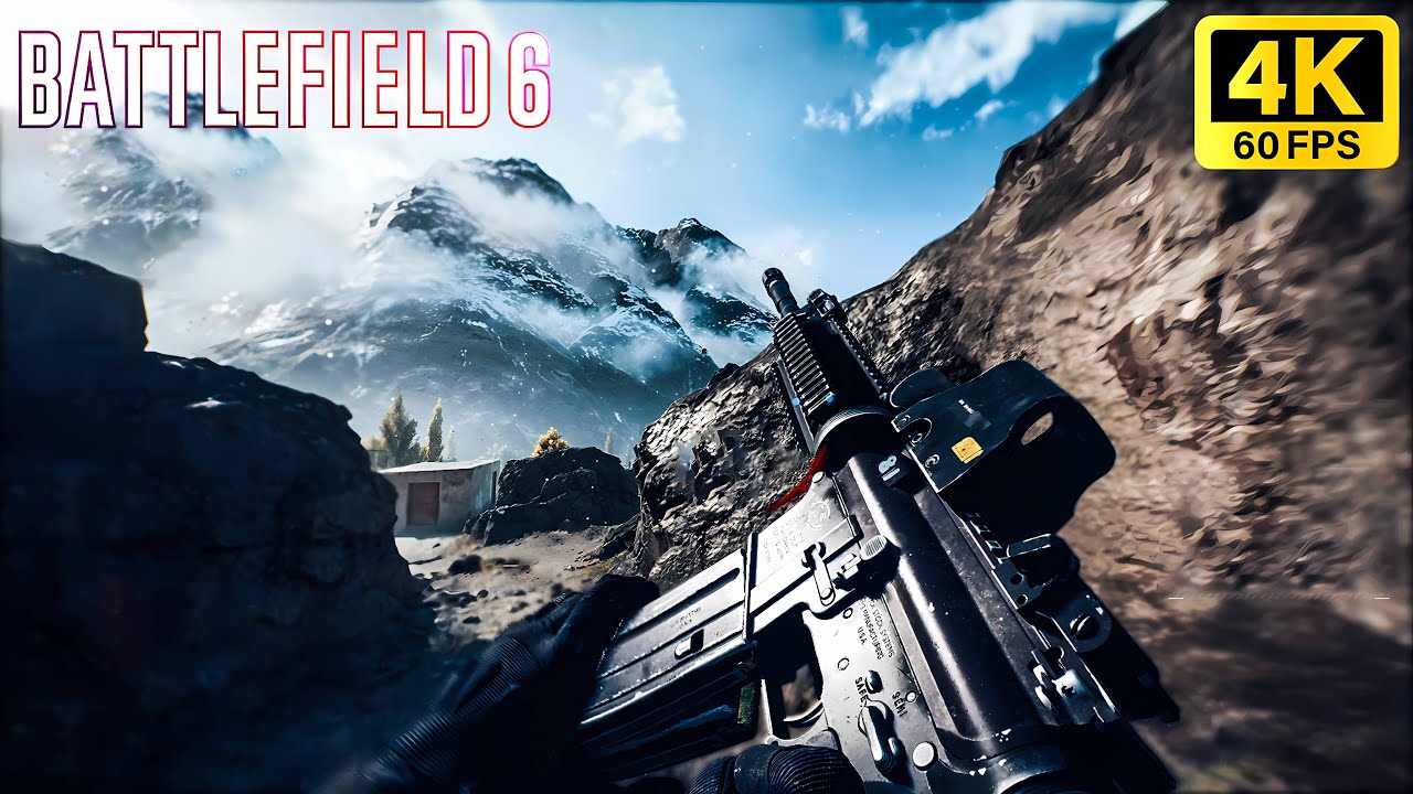 Battlefield 6 Multiplayer Gameplay M4A1 Weapon No Commentary 4K