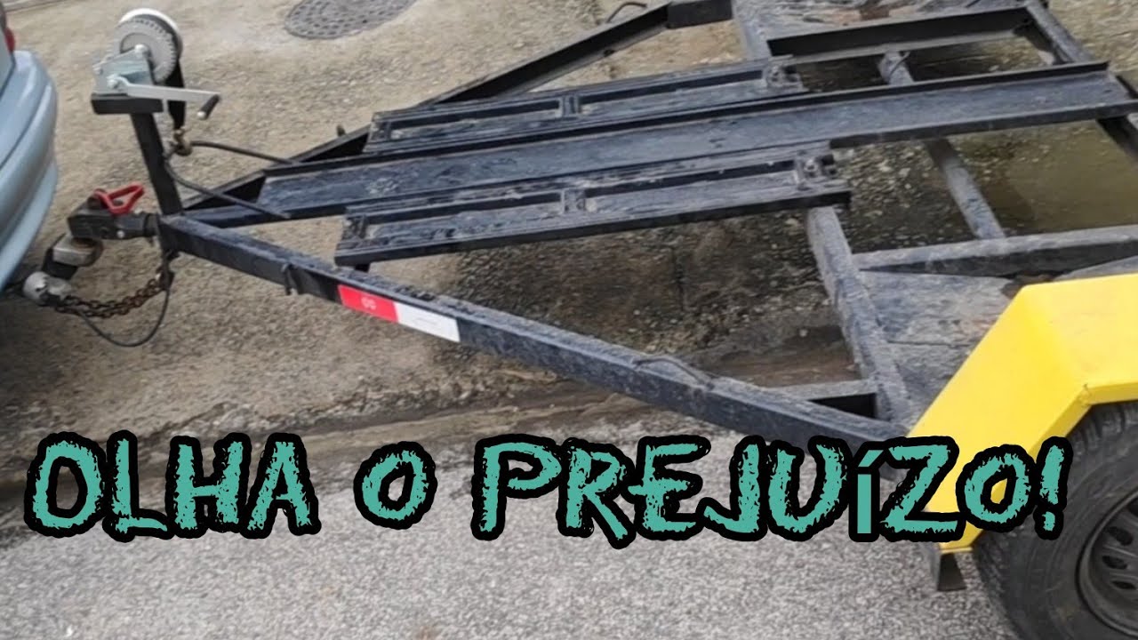 carretinha asa delta, quase sofri um acidente esse e o risco que se paga!