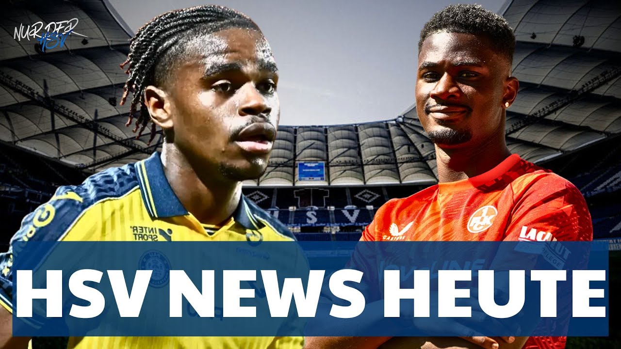 HSV NEWS! DOPPELSCHLAG IN DER DEFENSIVE?! Diese 2 Spieler könnten HSVs erste Sommer-Deals werden!