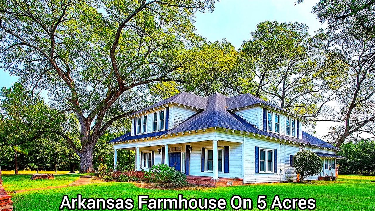 Arkansas Farmhouse On 5 Acres | AR Real Estate | Mini Farms | Cheap Houses For Sale | $271k