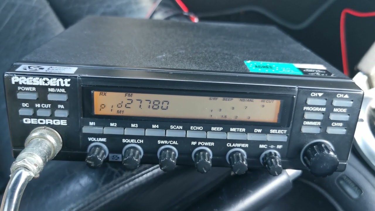 president george cb radio