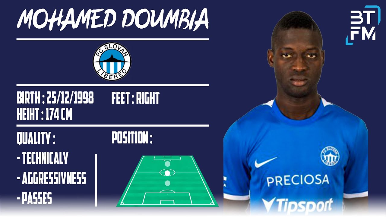 Highlight Mohamed Doumbia - Slovan Liberec