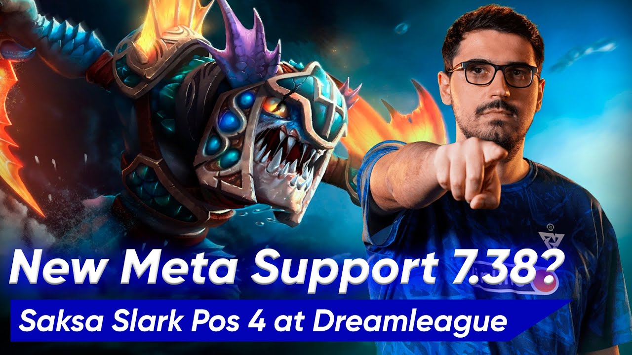 Saksa’s Slark Support in 7.38 – Genius or Madness? 🤯 | Dota 2 Gameplay