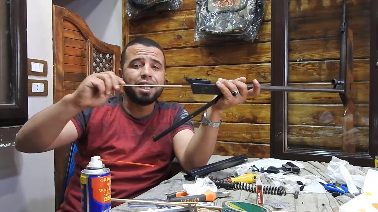 شاهد اهمية صيانة البنادق الهوائية