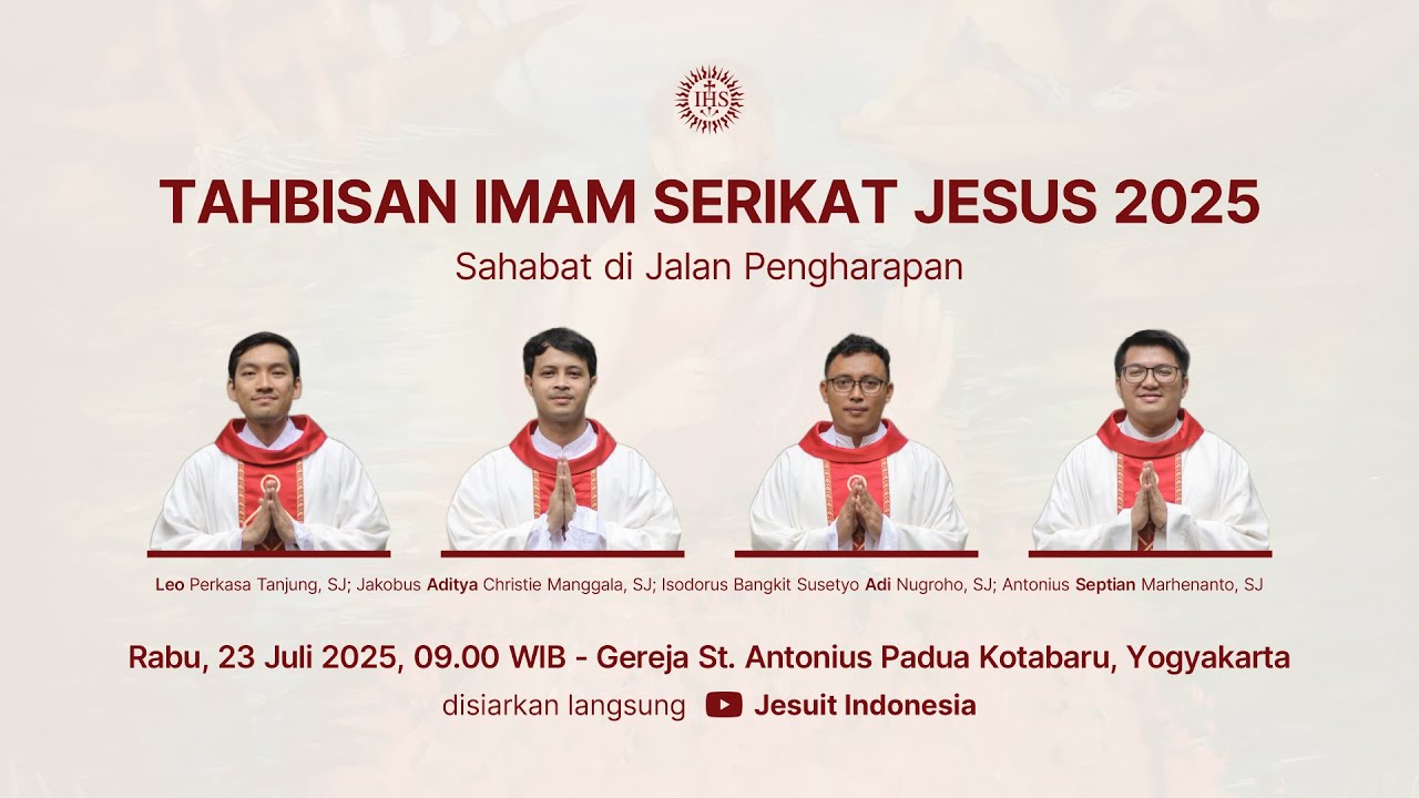 Tahbisan Imam Serikat Jesus 2025