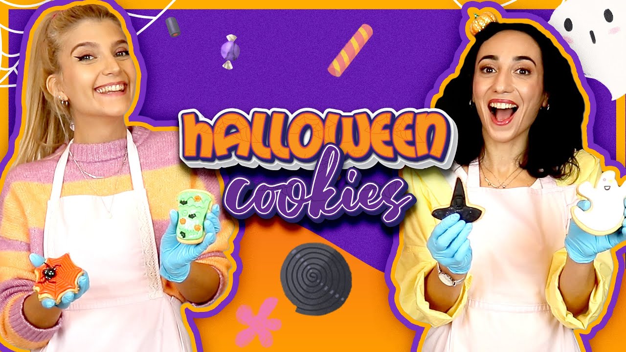 Ποια θα κάνει τα καλύτερα Halloween Cookies;;  || fraoules22