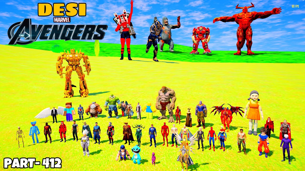 DESI Avengers BUT WHATEVER ODIN DRAWS COMES TO REAL LIFE in GTA 5 | GTA V MODS #412