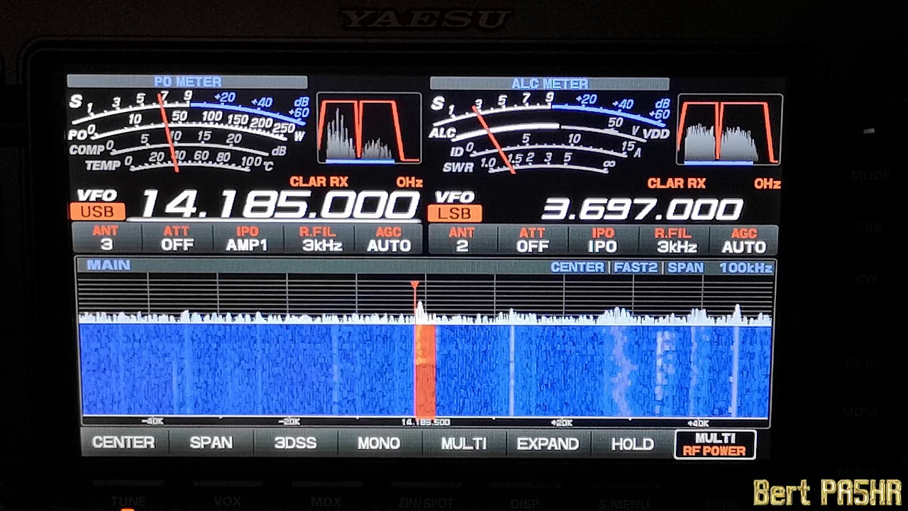 YAESU ftdx101mp Receiving