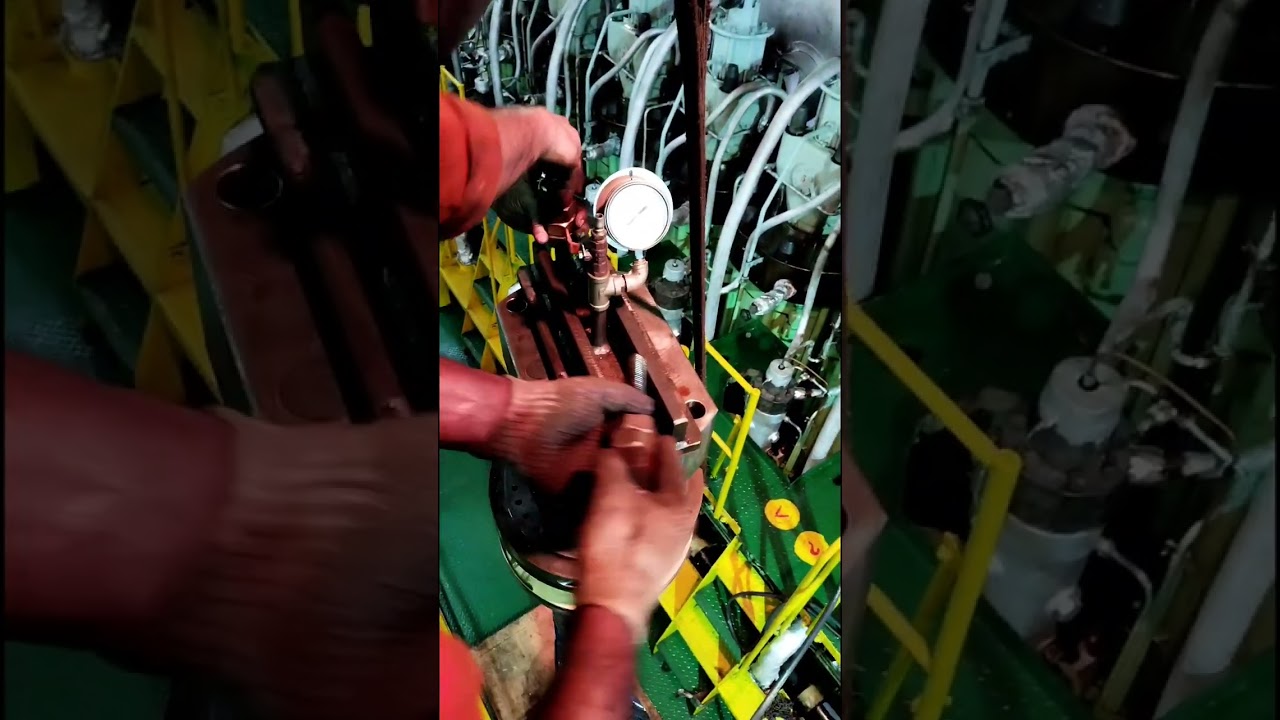 MAN B&W PISTON HOW TO PRESSURE TEST