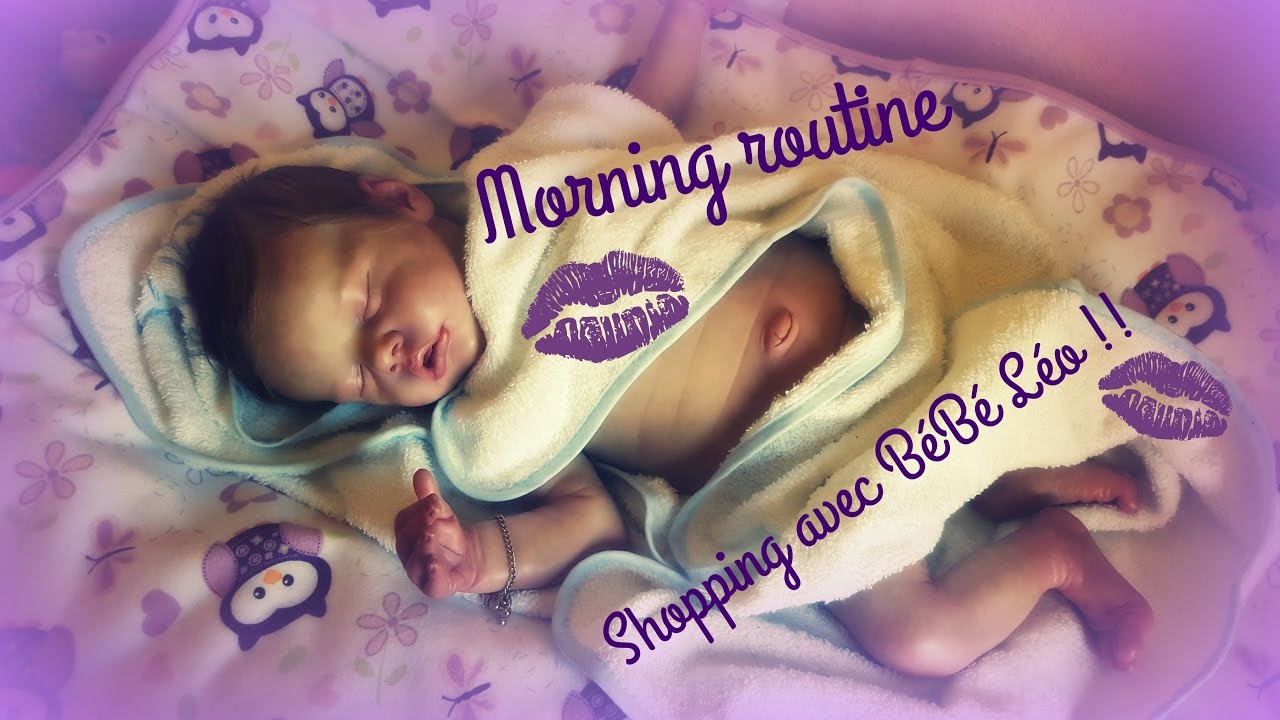 ♣♠ REBORN ROUTINE ♠♣ Morning Routine & Shopping avec Leo !