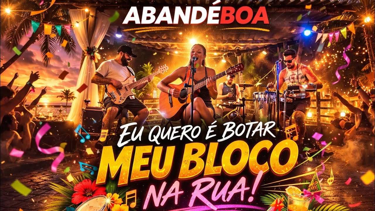 ABANDÉBOA - Eu Quero é Botar Meu Bloco na Rua (Cover Ao Vivo)
